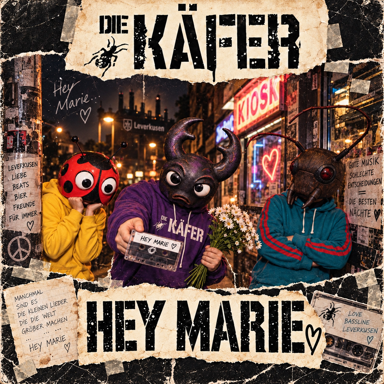 Hey Marie — recording artwork