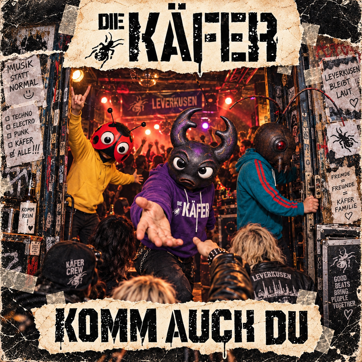 Komm auch du — recording artwork