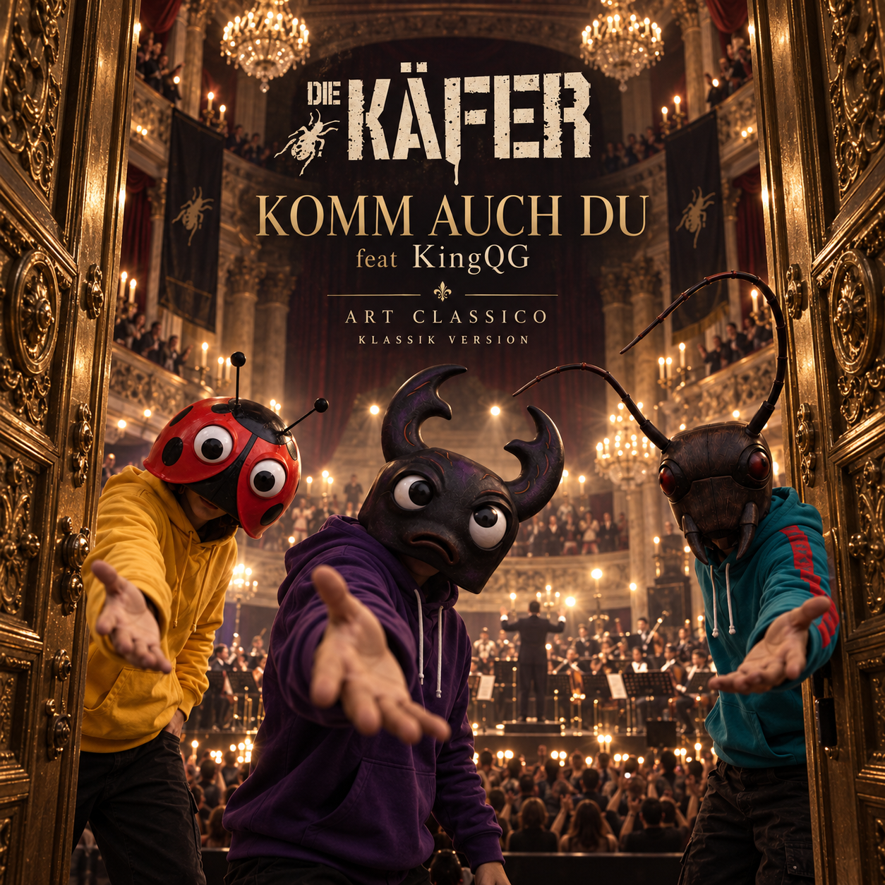 Komm auch du — recording artwork