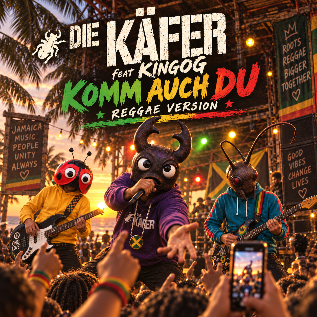 Komm auch du — recording artwork