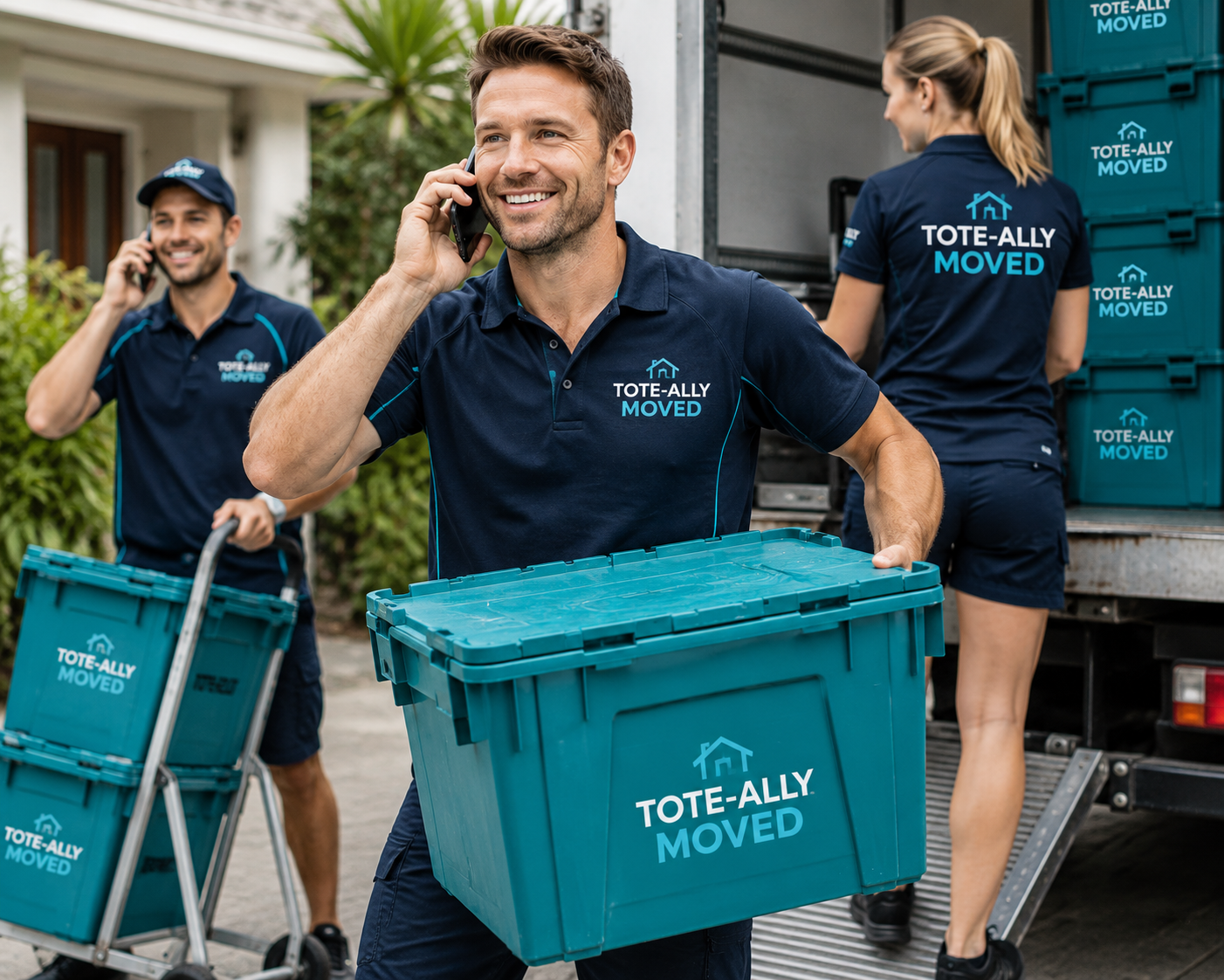 Removalists on the phone with After Ring