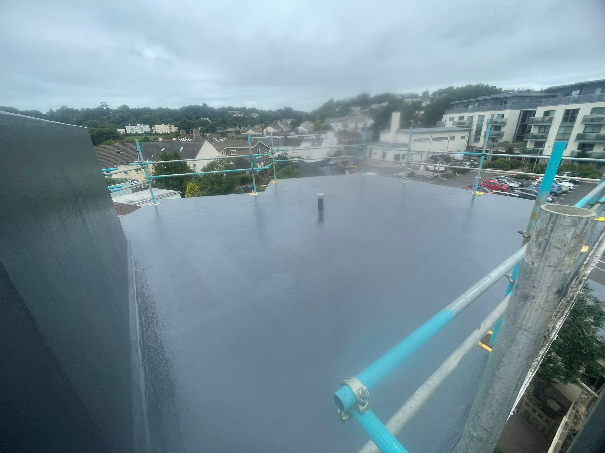 Flat roof project
