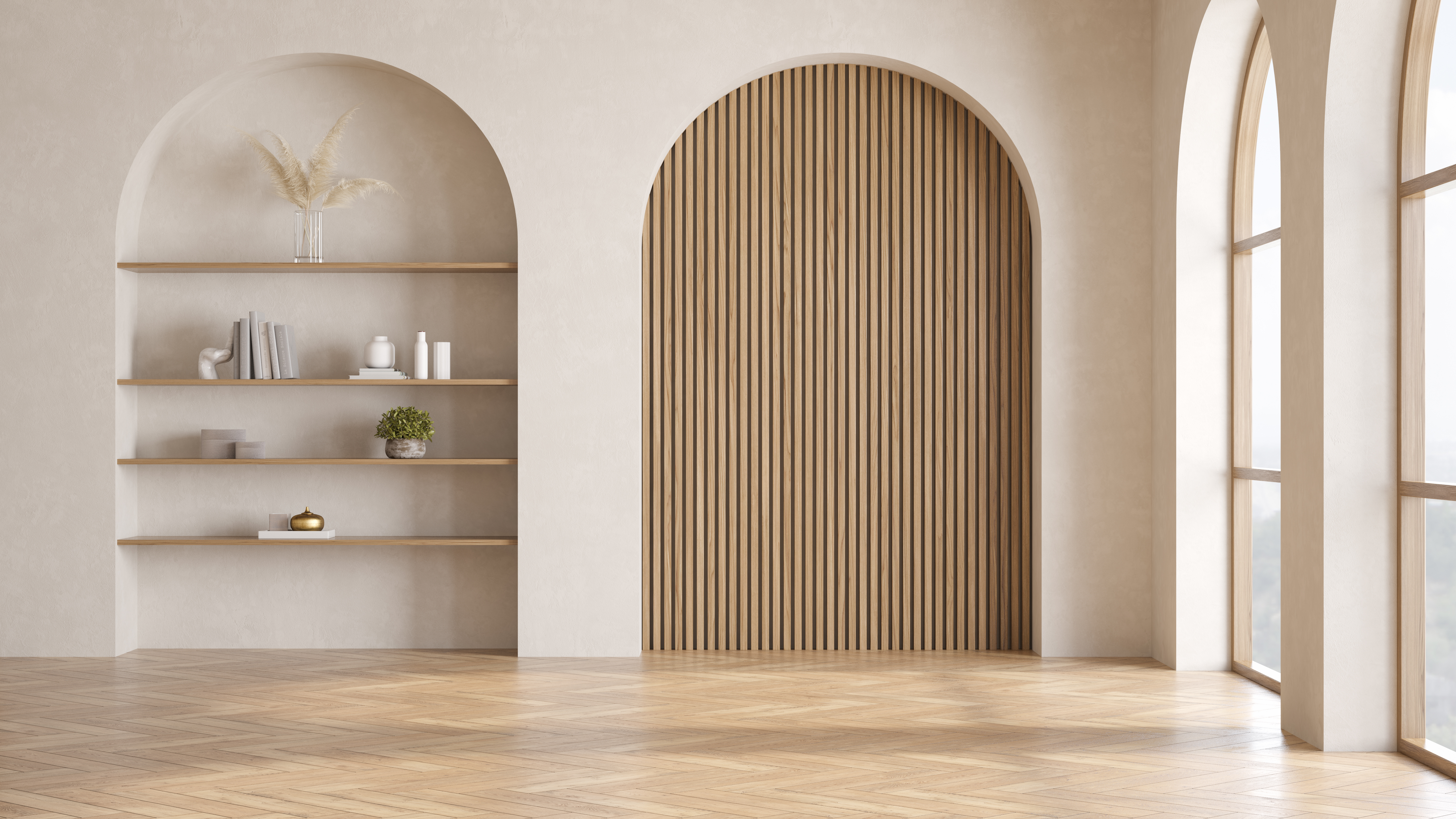 Premium internal wall linings with architectural detail