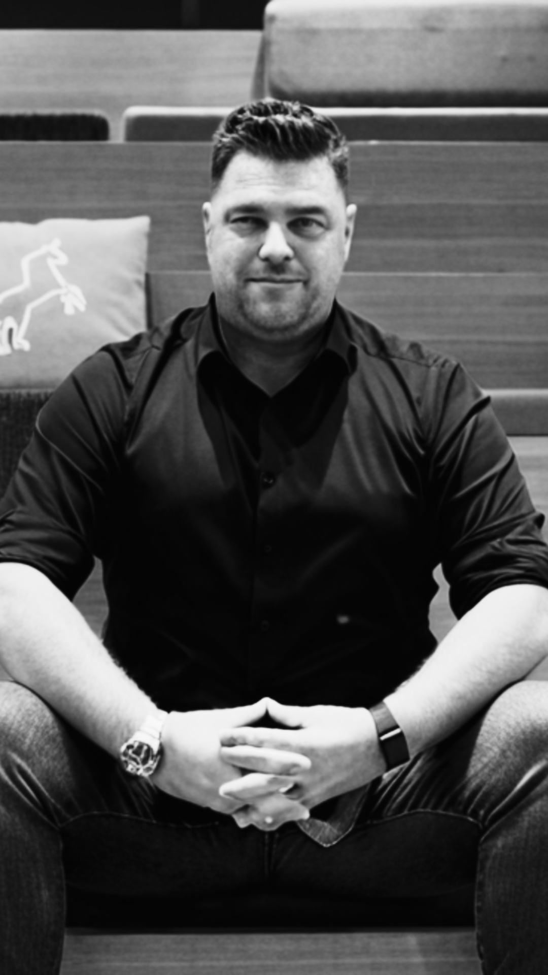 Bild von René Jauk in schwarz und weiss