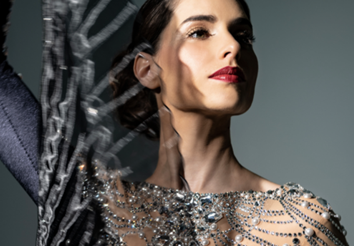 Crystal Clover Couture Dress