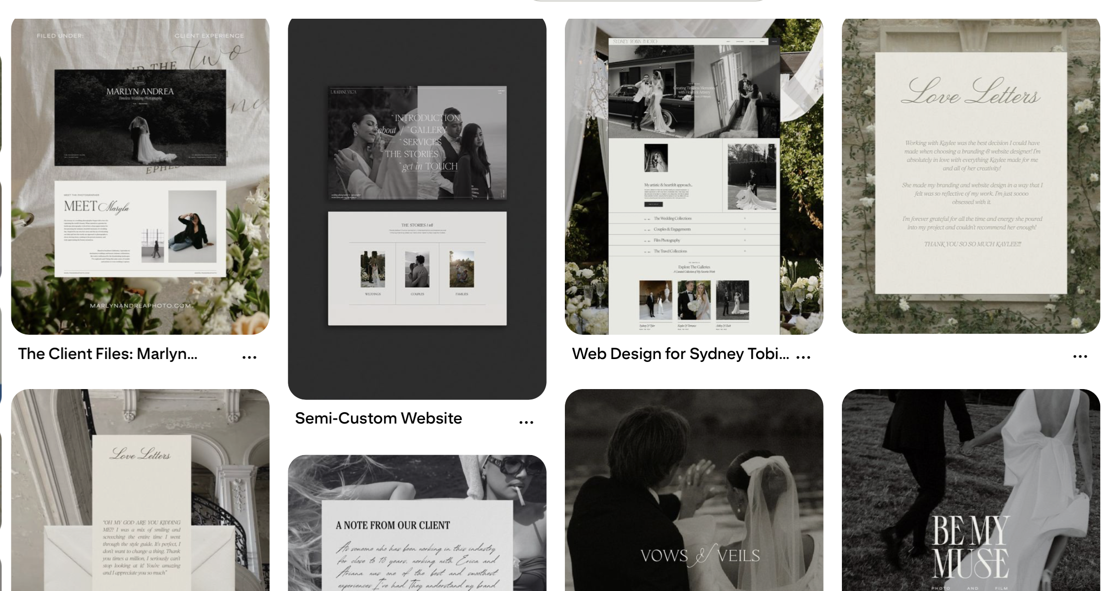 Design direction moodboard
