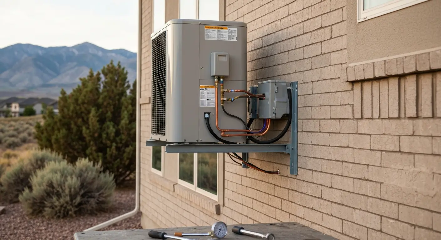 Air conditioning installation