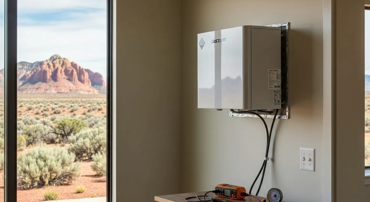 Heat pump installation