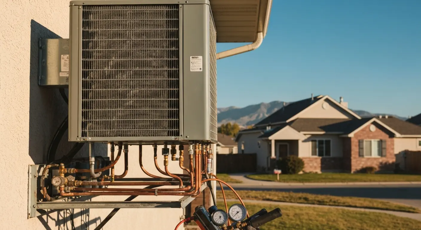 AC unit servicing in North Salt Lake
