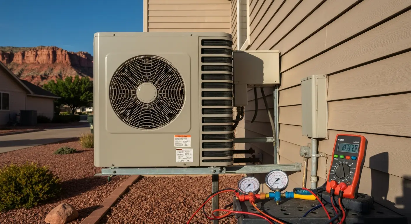 Heat pump system inspection