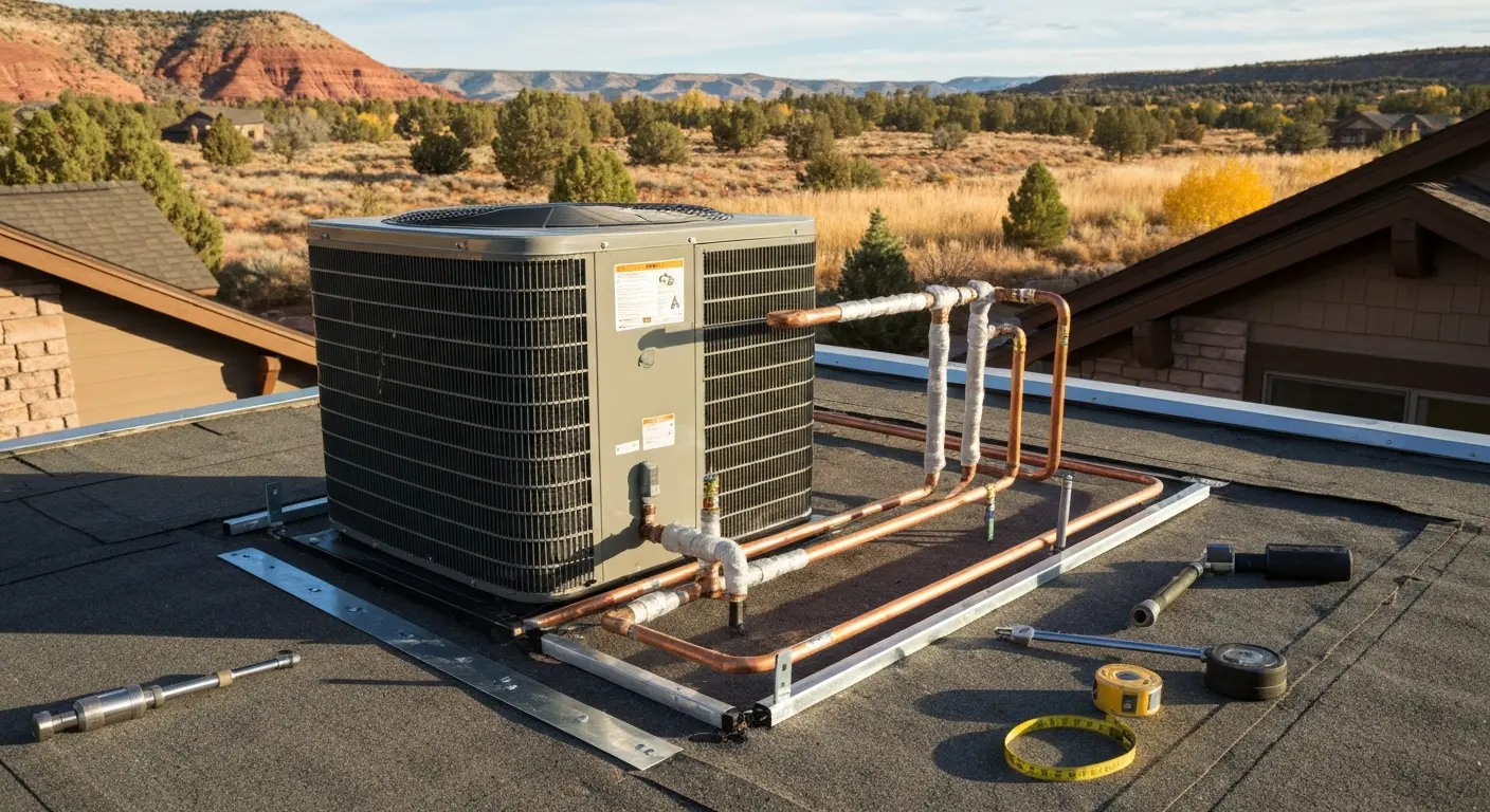 Air conditioning installation in Heber