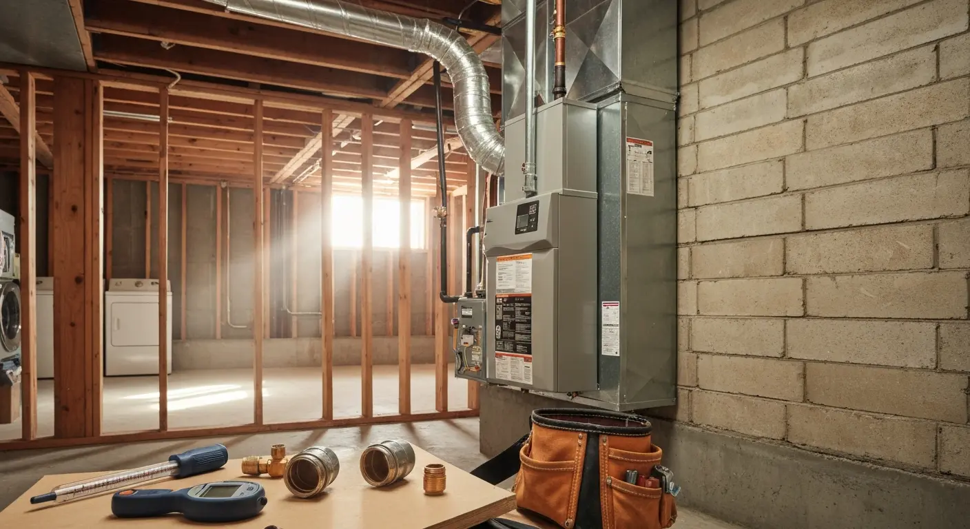 Furnace installation