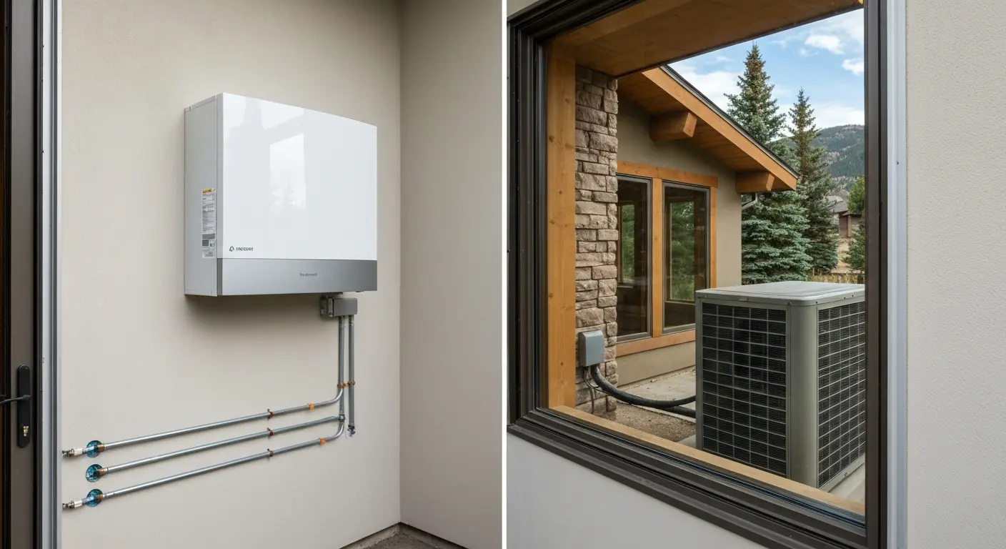 Ductless mini split unit