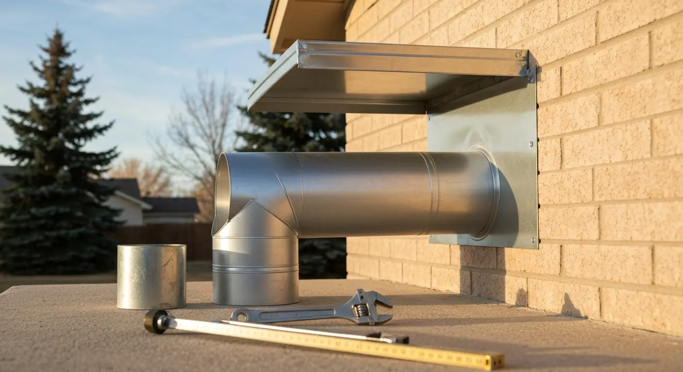 Dryer vent installation