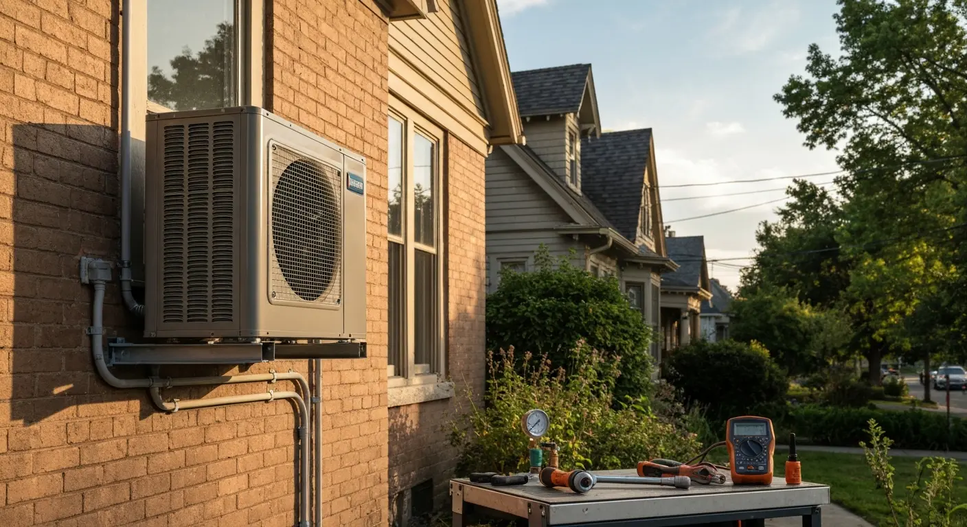 Heat pump installation near Sugar House