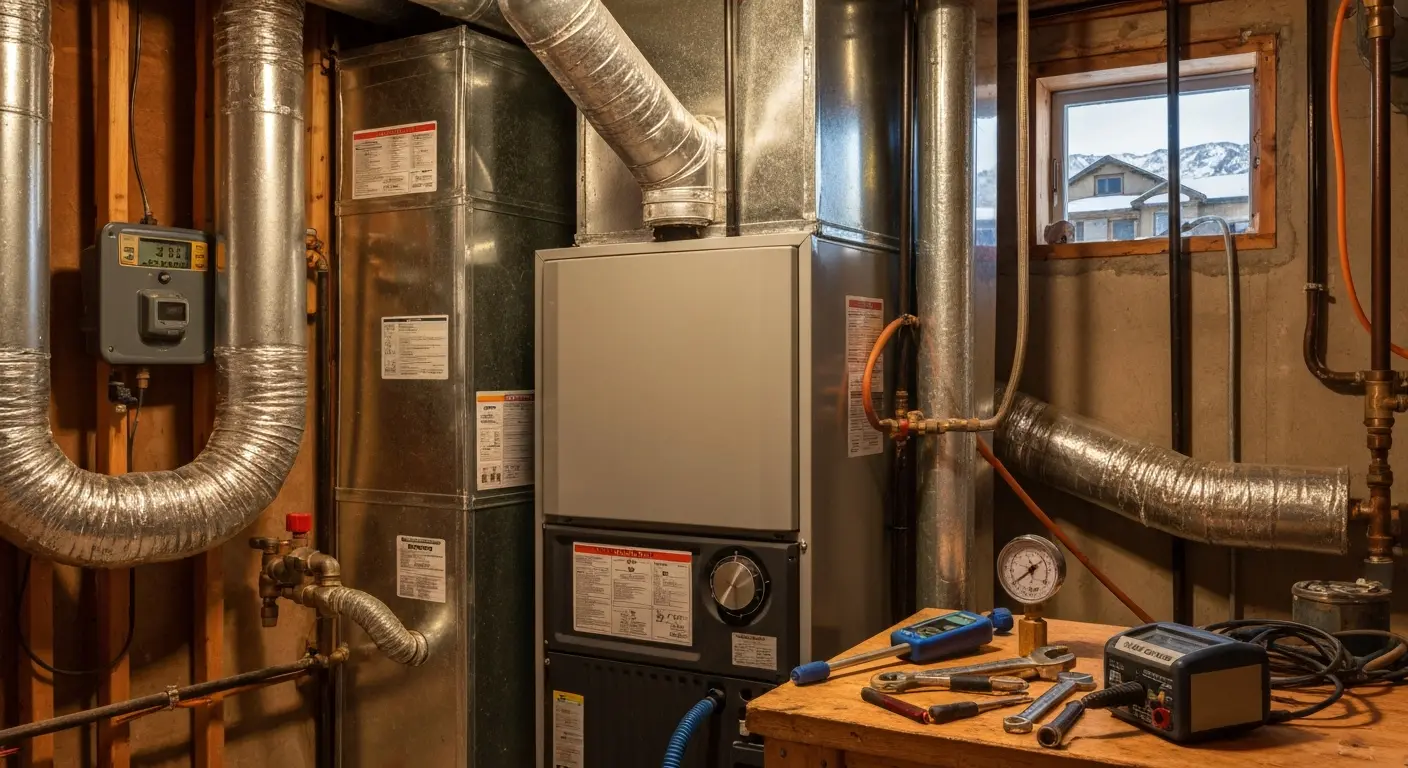 Furnace repair and replacement in Sandy Utah