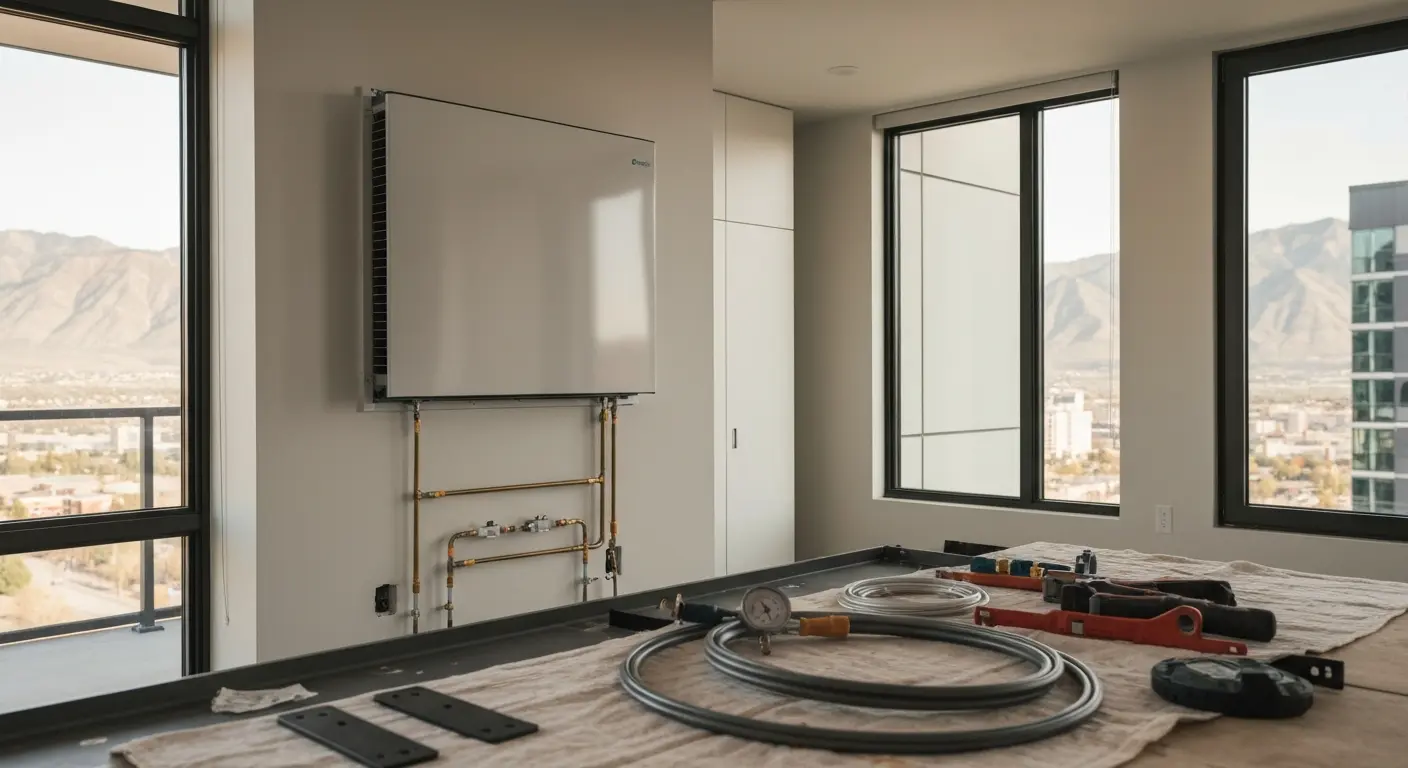 Heat pump installation