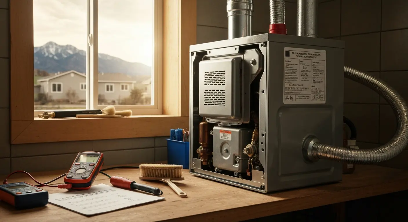 Furnace service in Heber