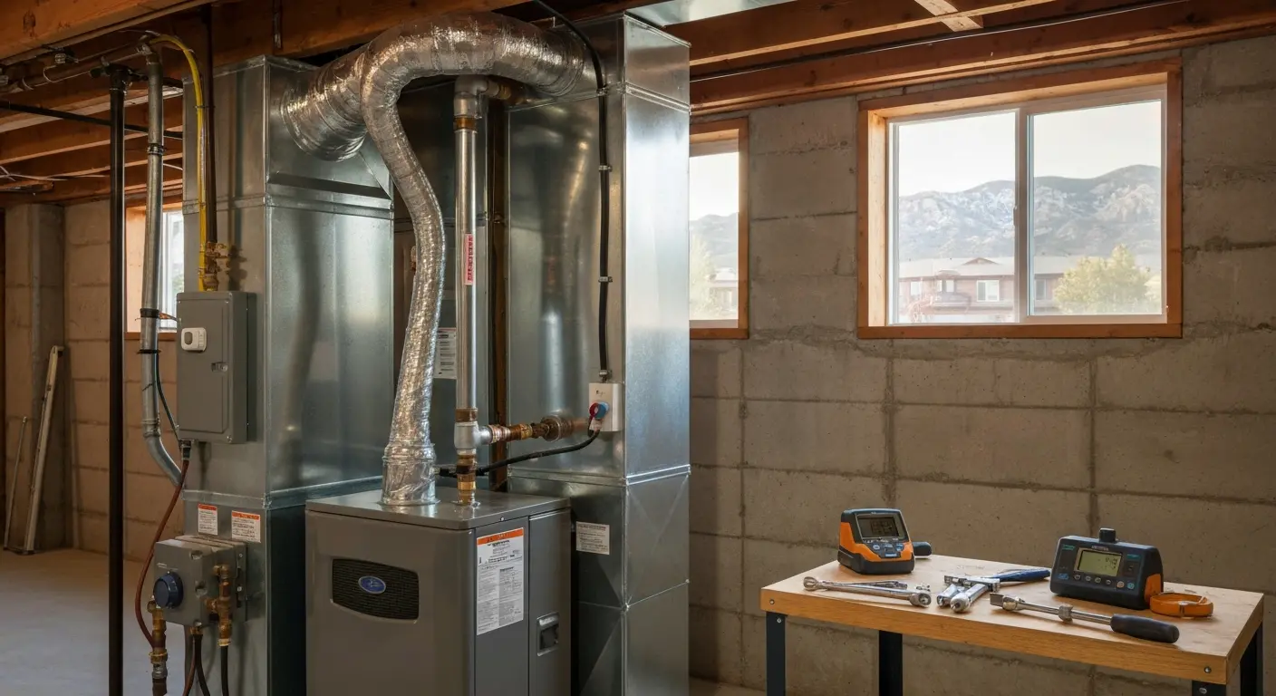 Furnace installation