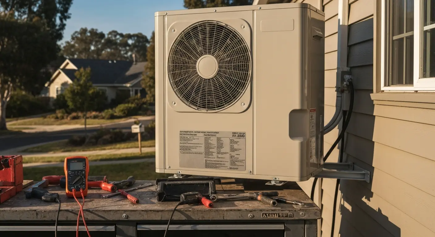 Heat pump maintenance service