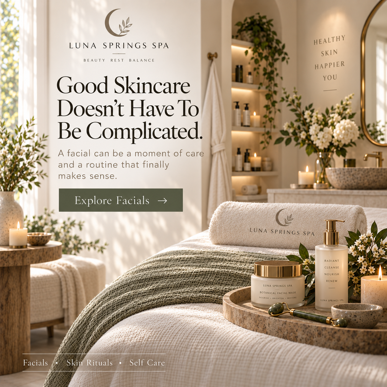 Med Spa concept creative