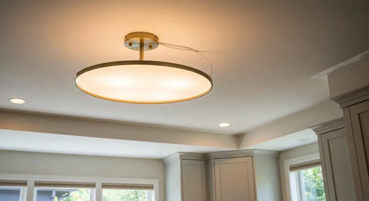 Decorative ceiling light fixture