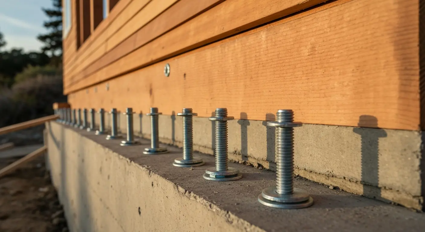 Foundation bolting retrofit