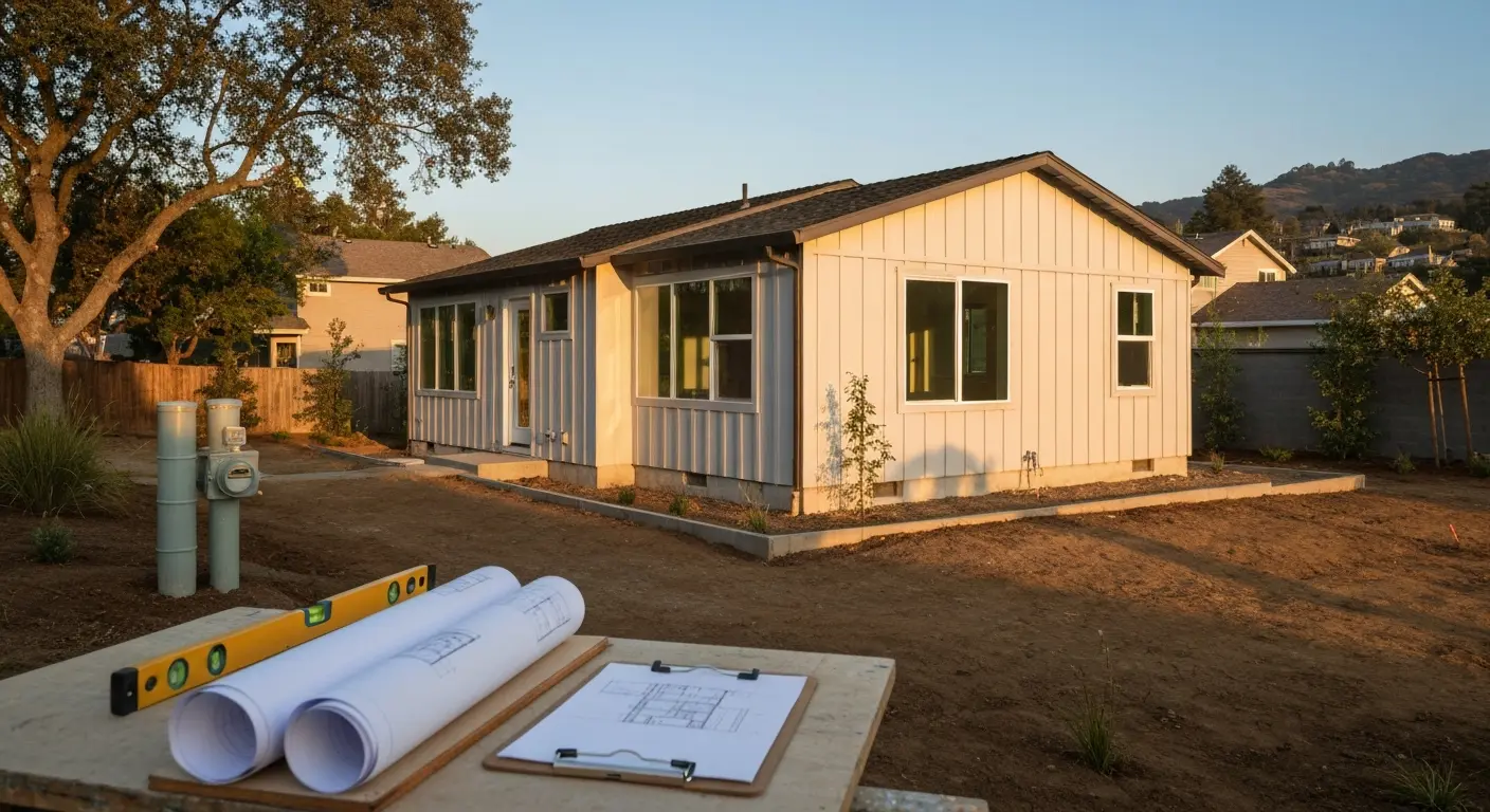 ADU construction example