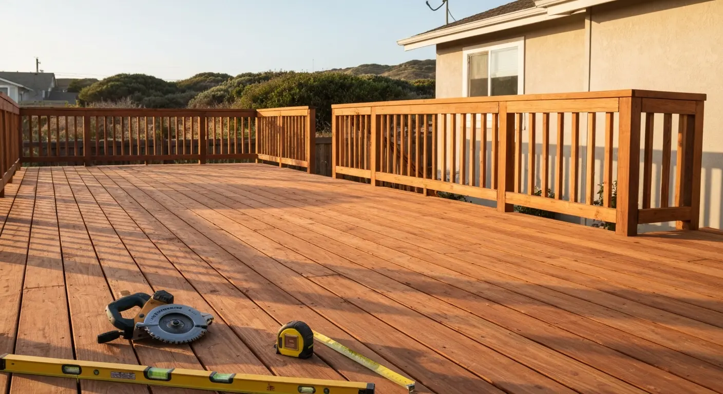 Deck addition