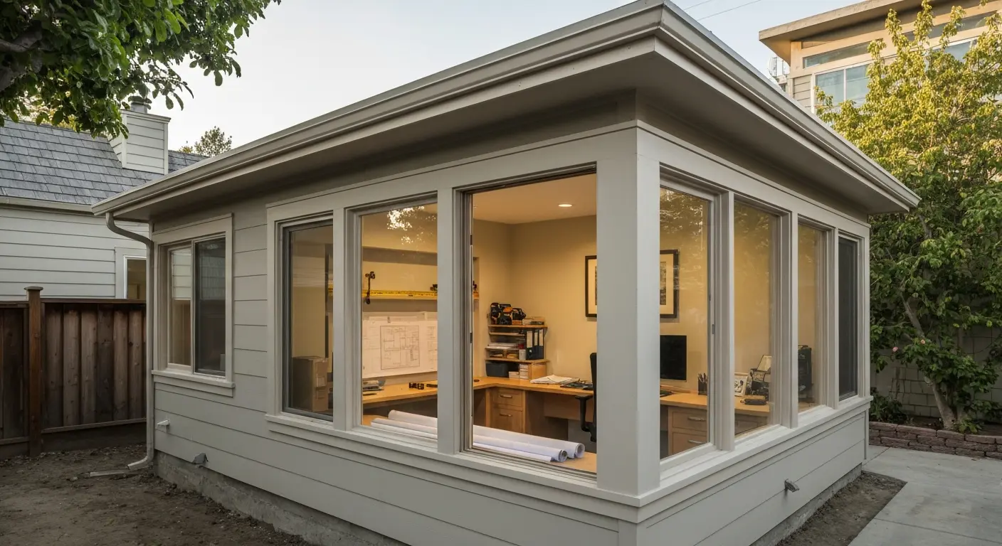 Home office addition