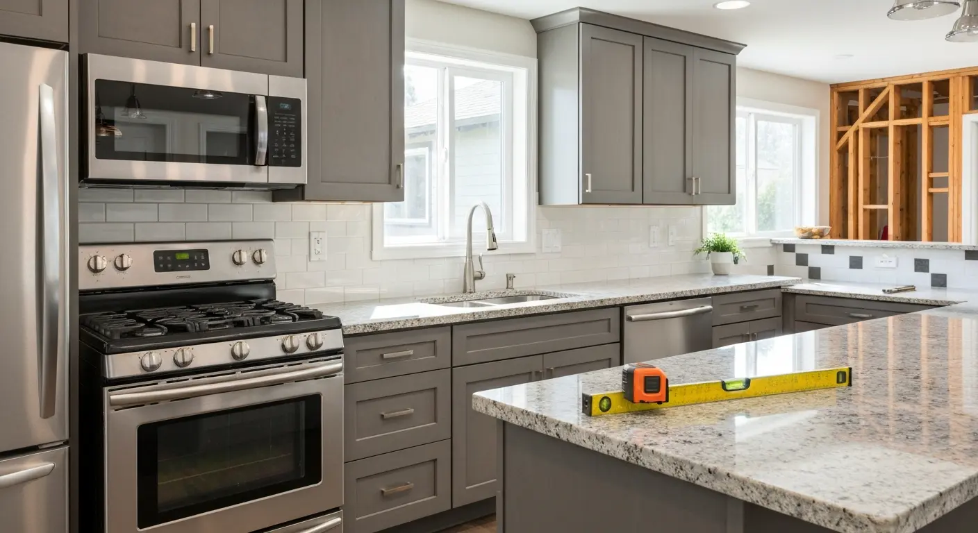 Kitchen remodel in San Carlos