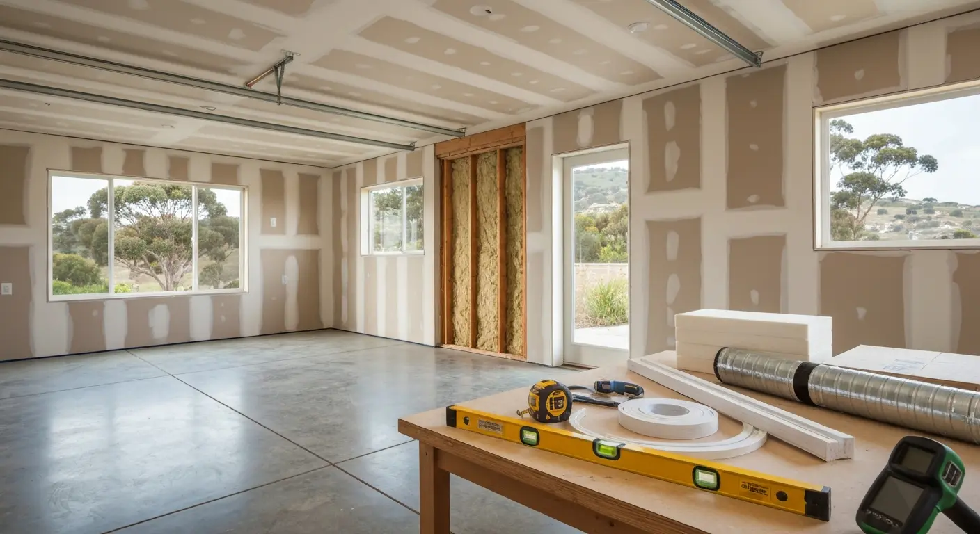 Garage conversion project