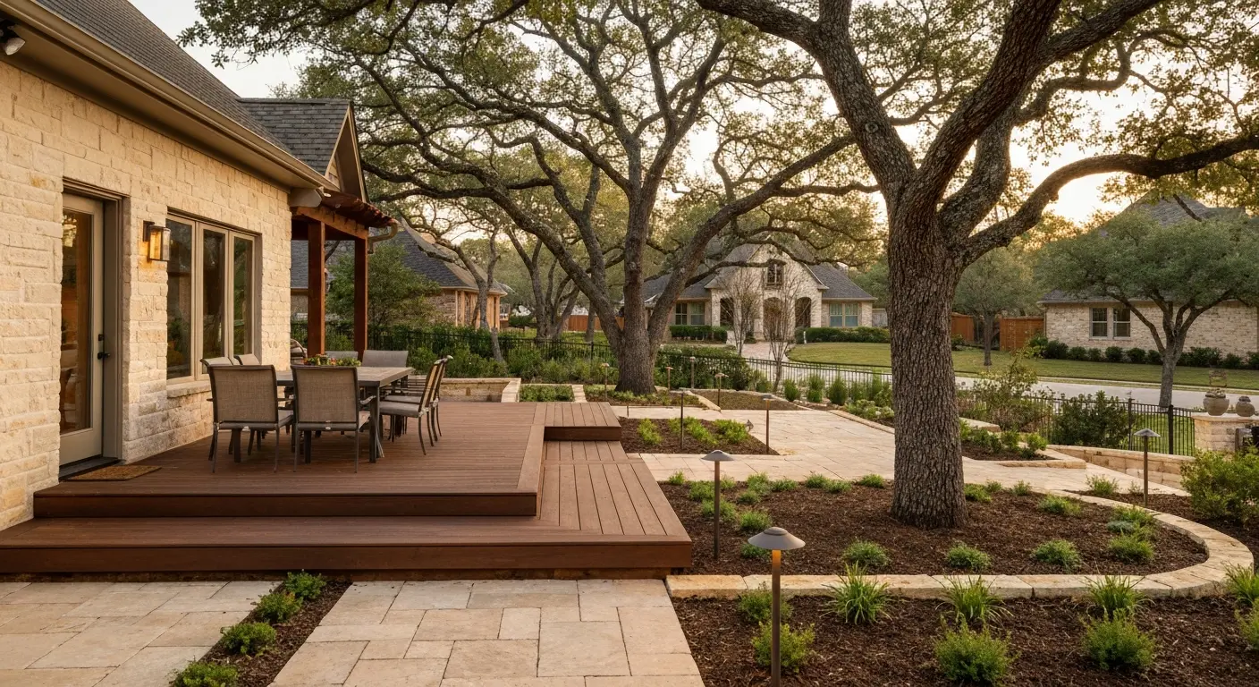 Outdoor living space