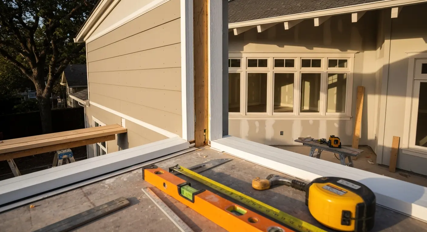 Whole-house renovation with addition