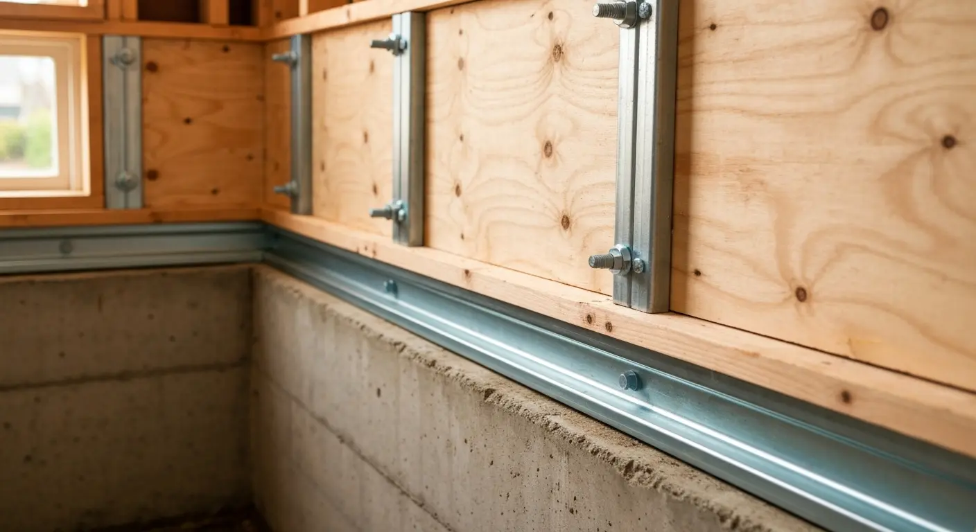 Cripple wall bracing