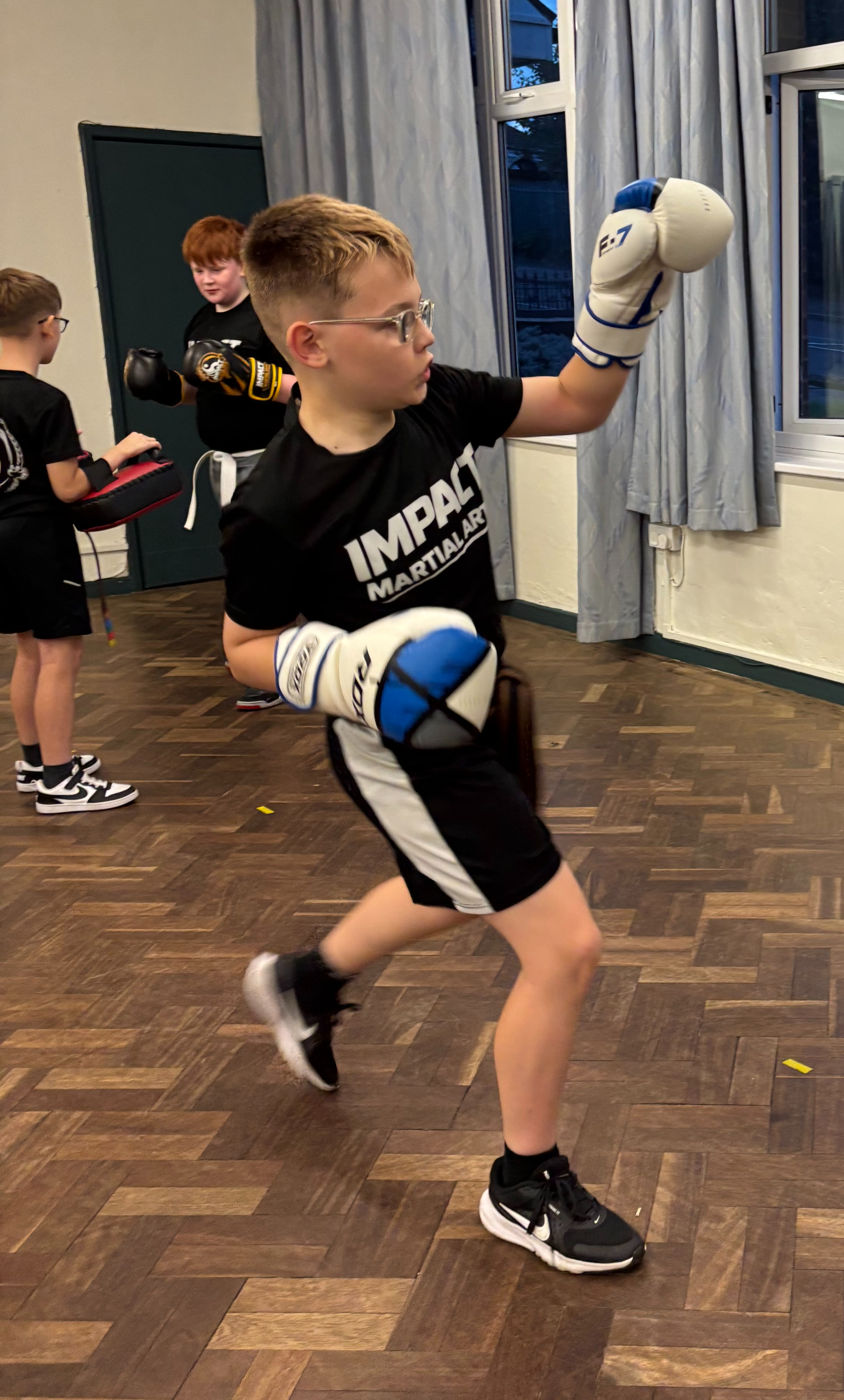 Young Lad training