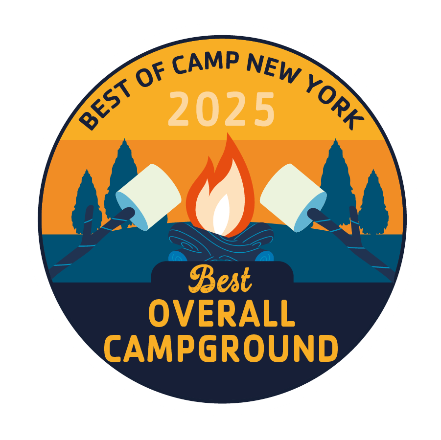 2025 Best Overall Campground in New York awarded to West Canada Creek Campground by Camp New York (CONY)