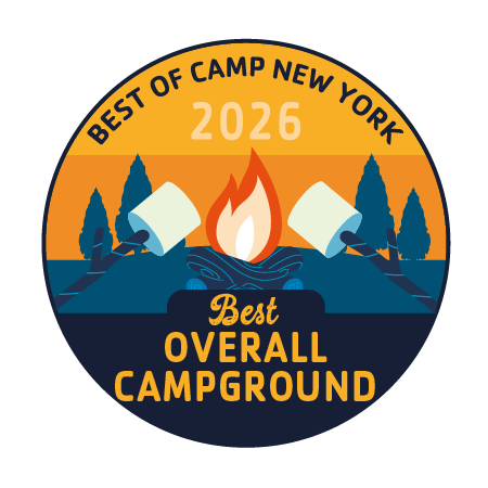 2025 Best Overall Campground in New York awarded to West Canada Creek Campground by Camp New York (CONY)