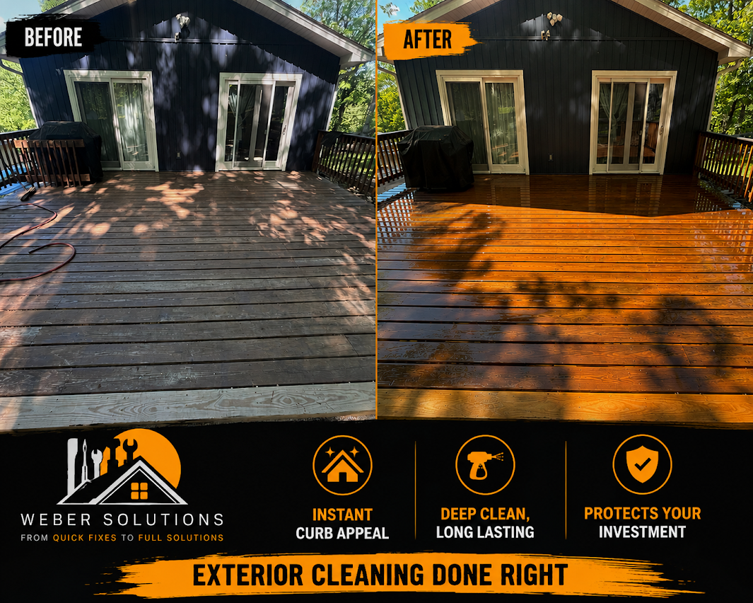 Freshly painted Virginia home by Weber Painting Solutions of Winchester
