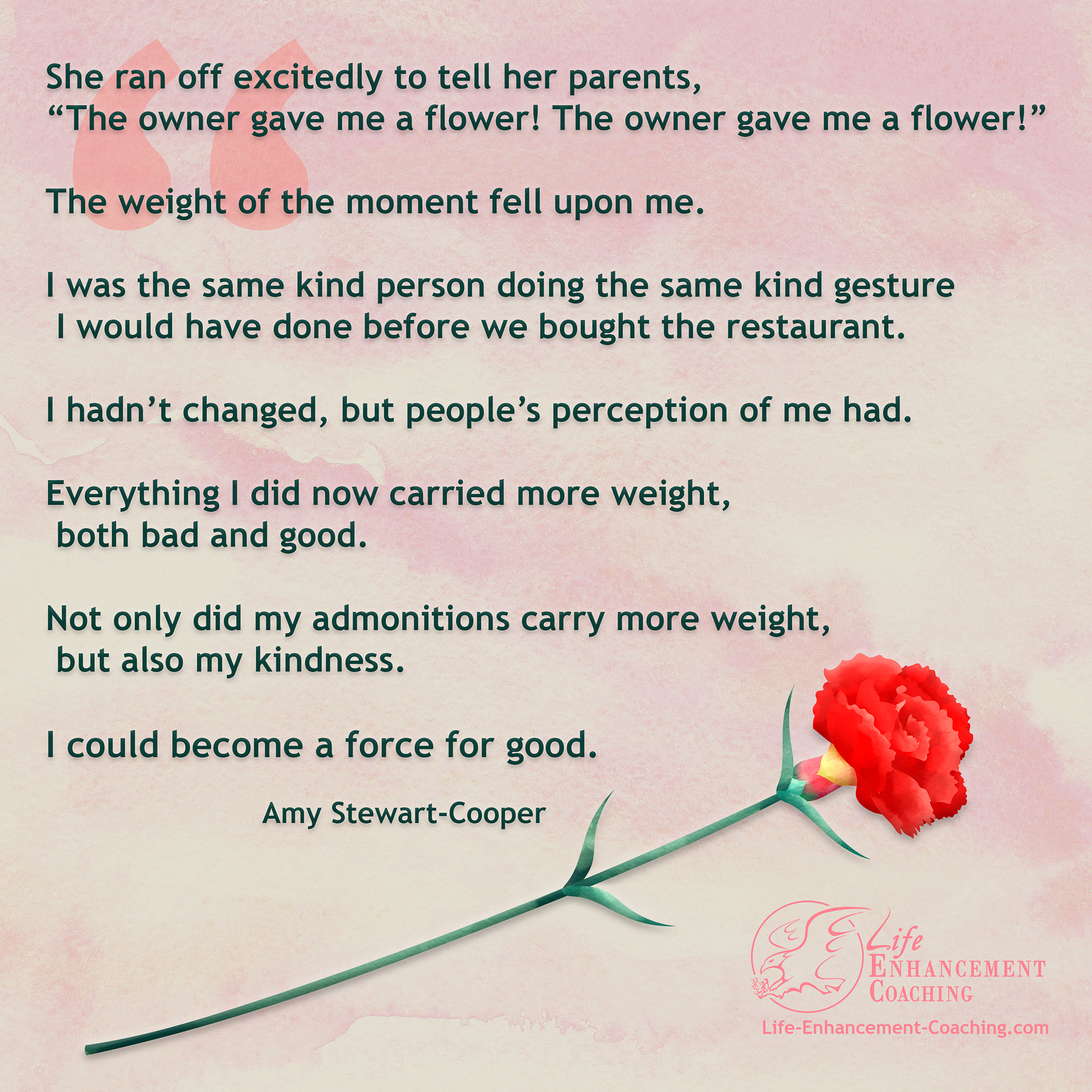 I Could Become a Force for Good