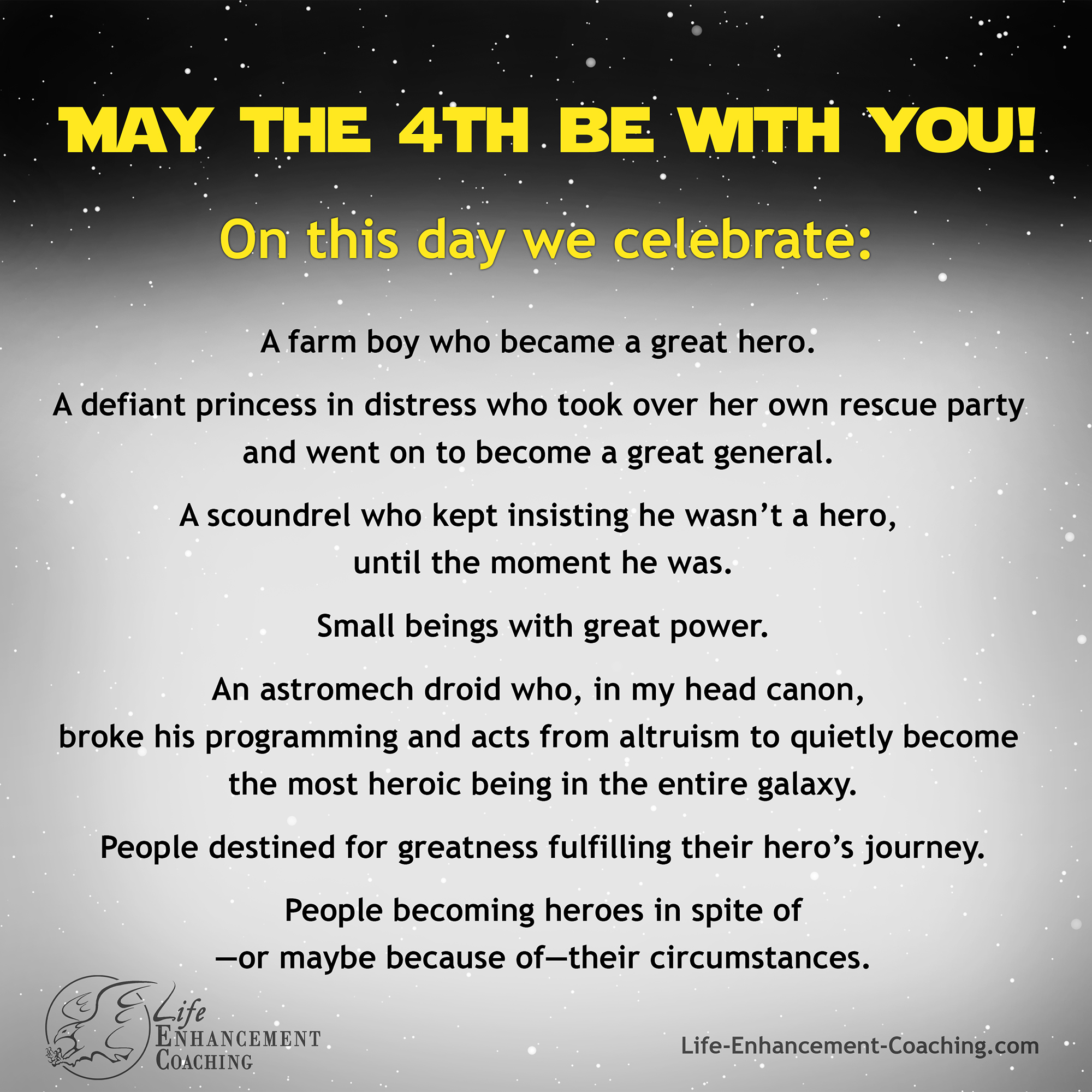 Happy May the 4th