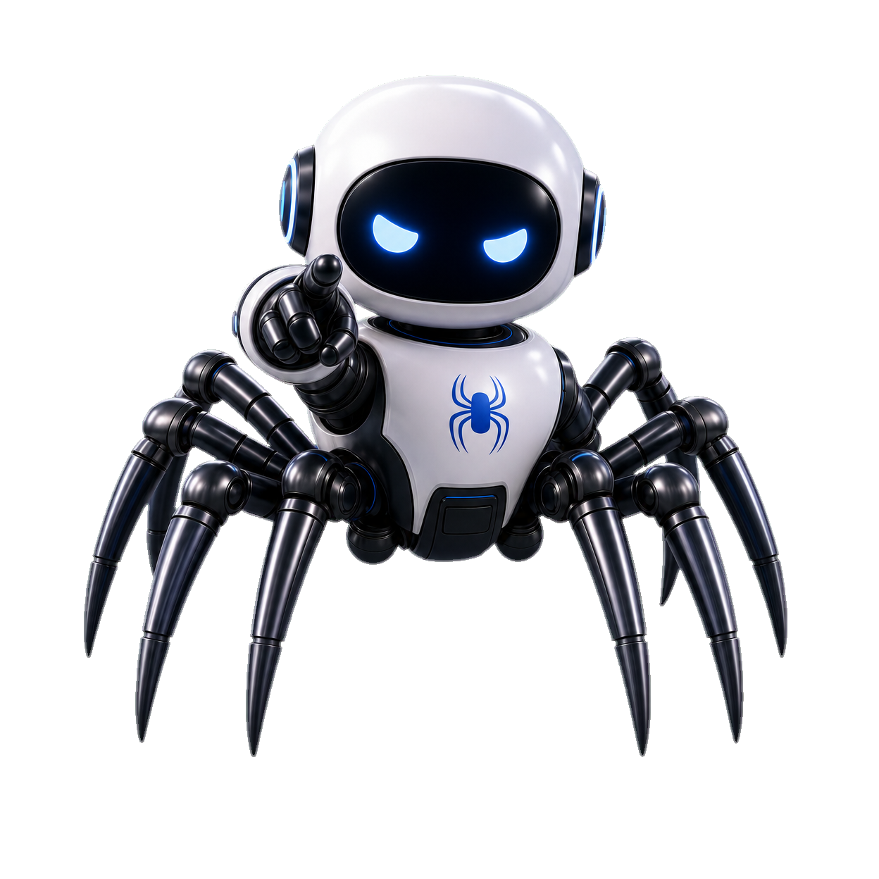 Amos SpyderBot - SpyderFlow Automation feature character