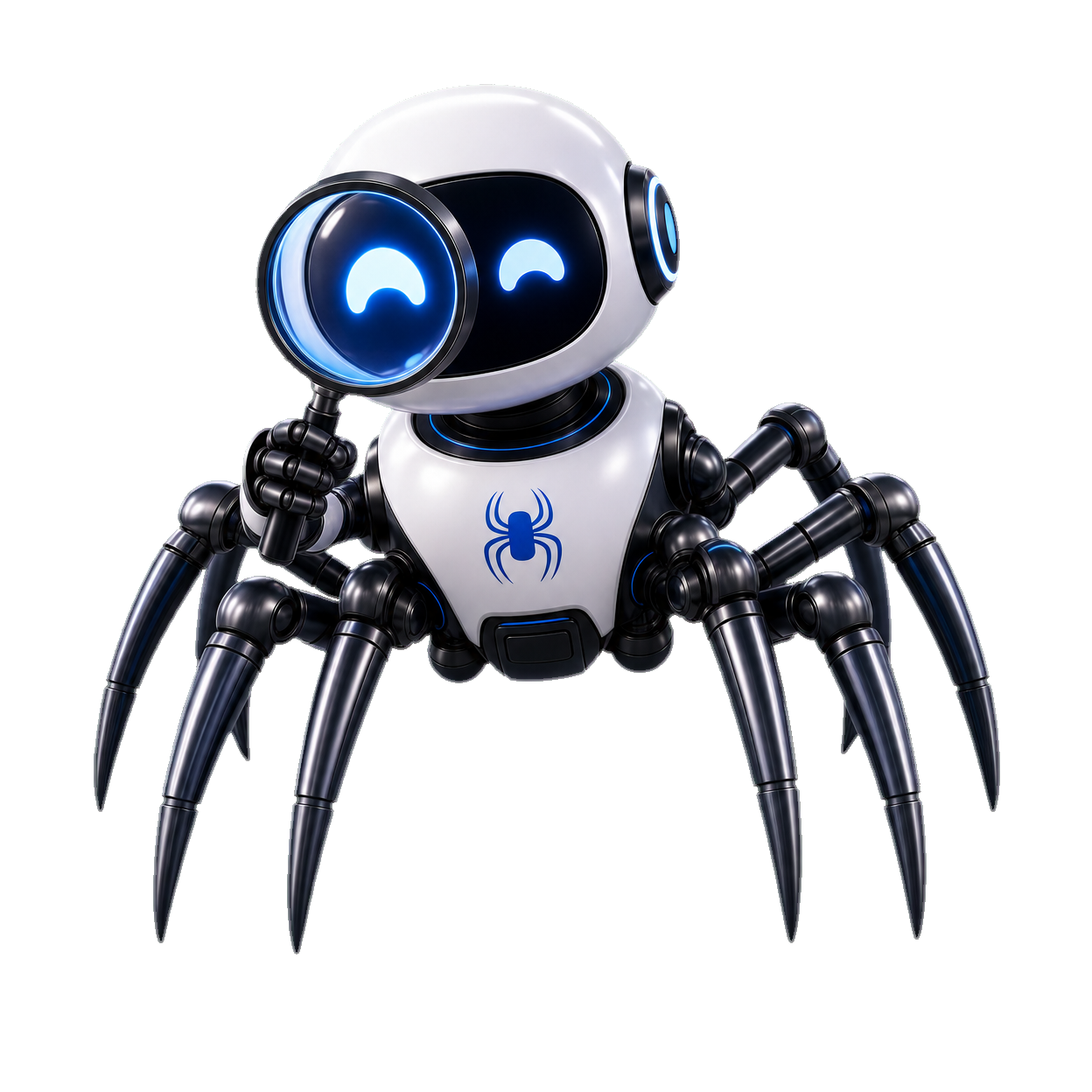 Amos SpyderBot - Profile Enrichment feature character