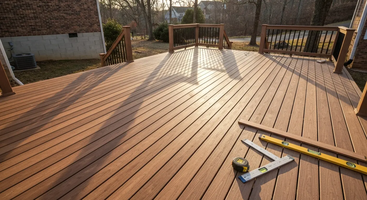 Deck construction project