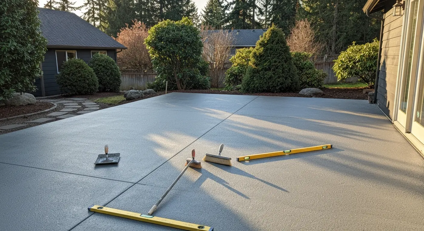 Concrete patio repair