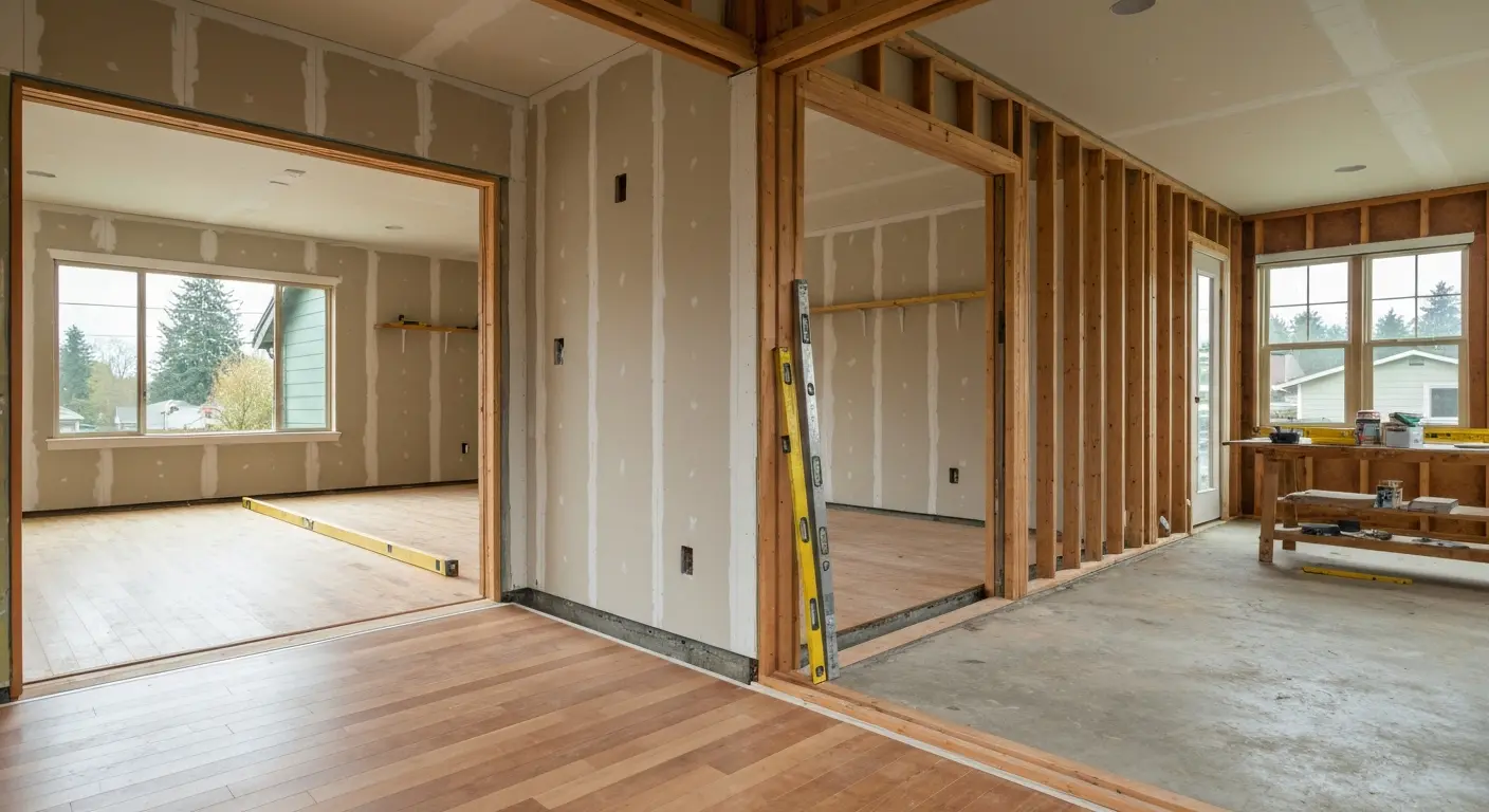 Home addition construction