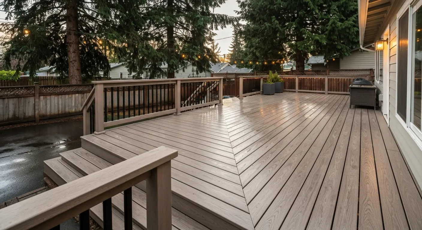 Composite deck Portland