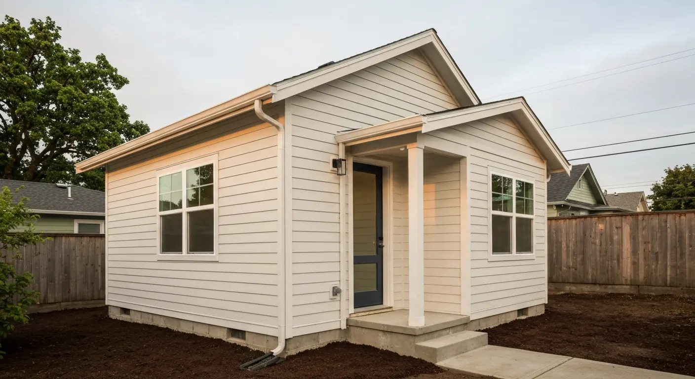 ADU construction project