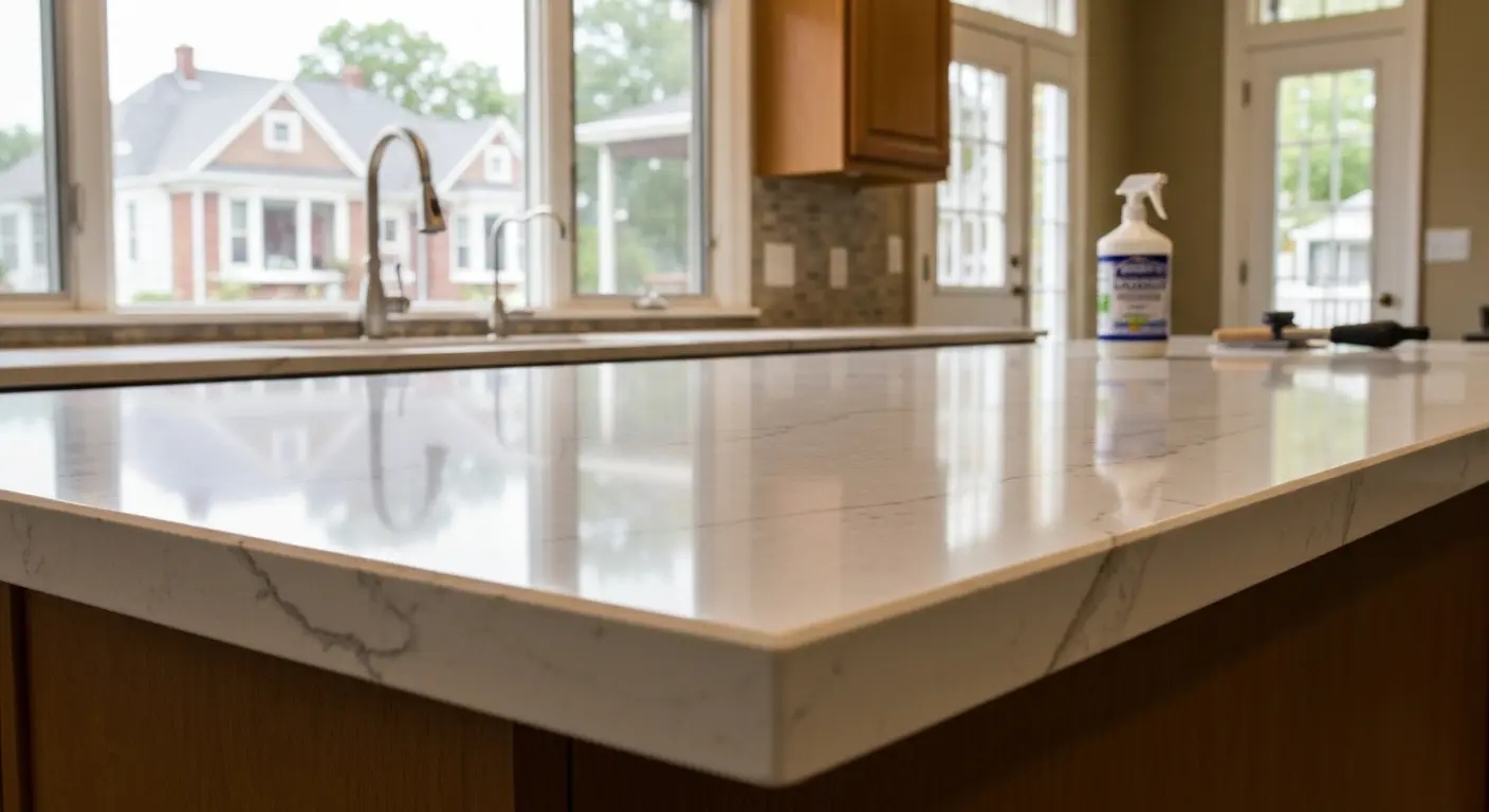 Quartz kitchen countertops