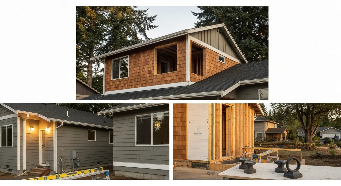 Home addition construction